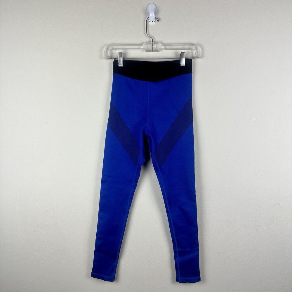FABLETICS Rhythm Ultra High Waisted Seamless Sprint Leggings Cobalt Blue Small - Picture 1 of 6